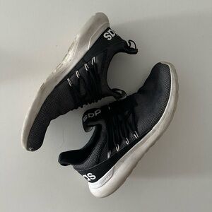 adidas Black and White Athletic Shoes